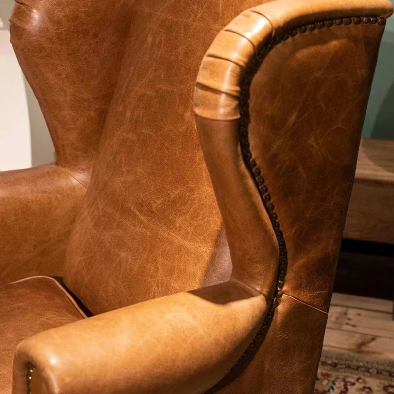 Wood Armrest Living Room Chairs Nonslip Relax Comfy Modern Nordic Floor Chairs Single Back Support Fauteuils De Salon Furniture