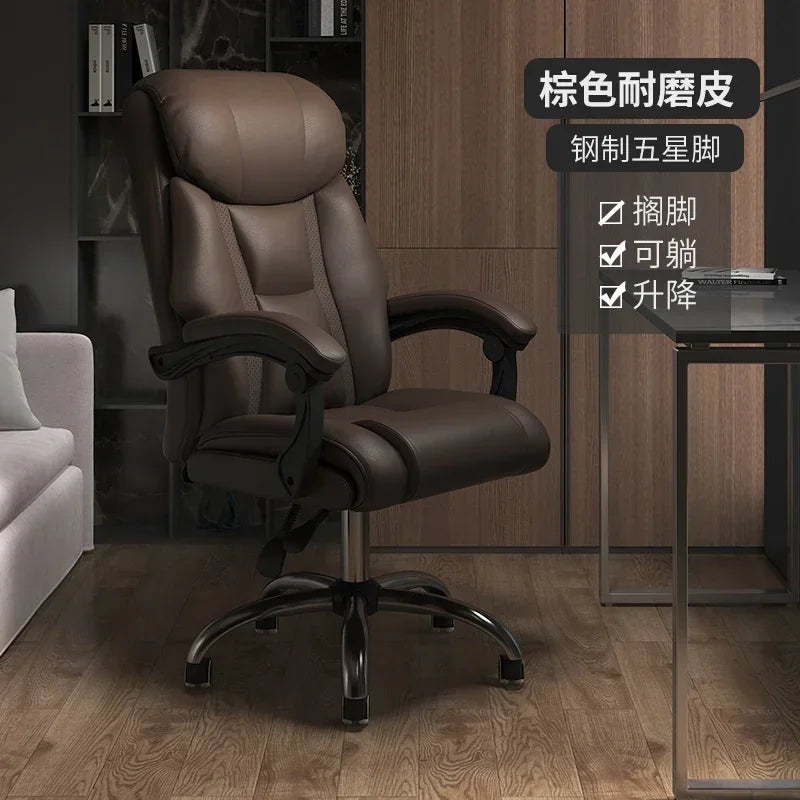 Lumbar Support Office Chair Neck Support Cover Stretch Ffice Chair High Back Nordic Cadeira De Escritorio Office Furniture