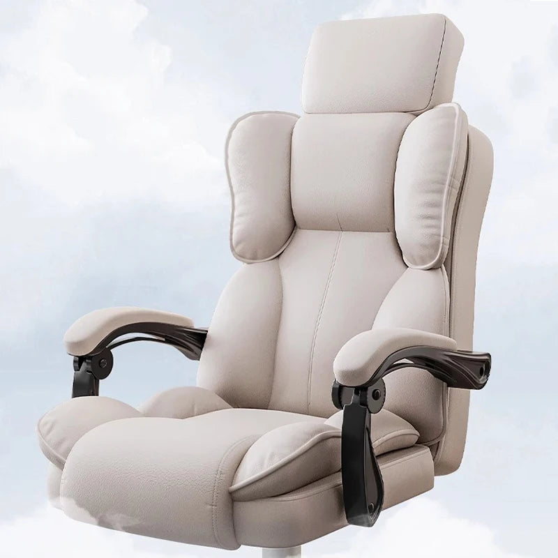 Luxury Living Room Ergonomic Office Chair Desk Recliner Comfy Bedroom Lazy Chair Salon Rolling Bureau Meuble Office Furniture