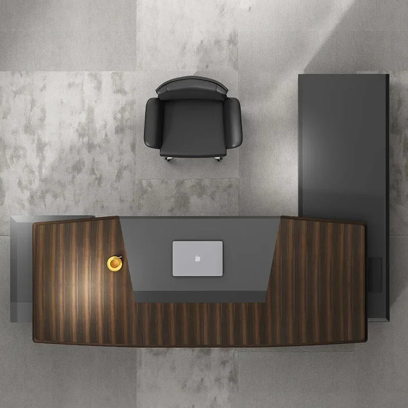 High-End Boss Desk – Modern, Simple Luxury Manager&