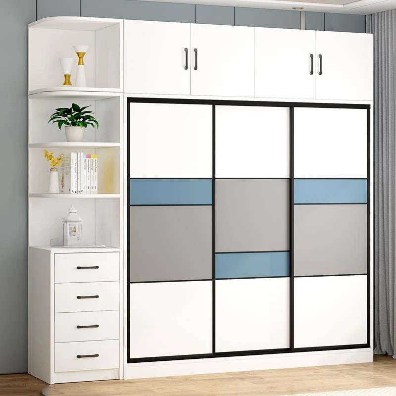 Nordic Drawer Bedroom Wardrobe Storage Layered Clothes Box Closet Wardrobe Cabinet Organizer Schlafzimmer Schrank Furniture