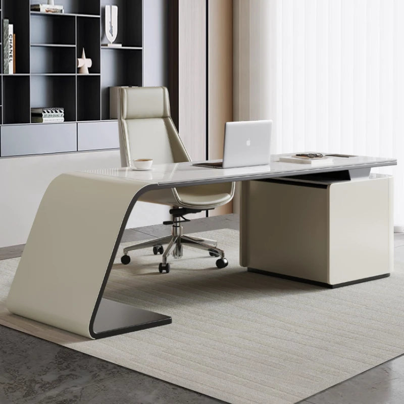Executive Desk Dressing Table Multifunction Home Reception L Shaped Gaming Desks Standing Computer Escritorios Offices Furniture