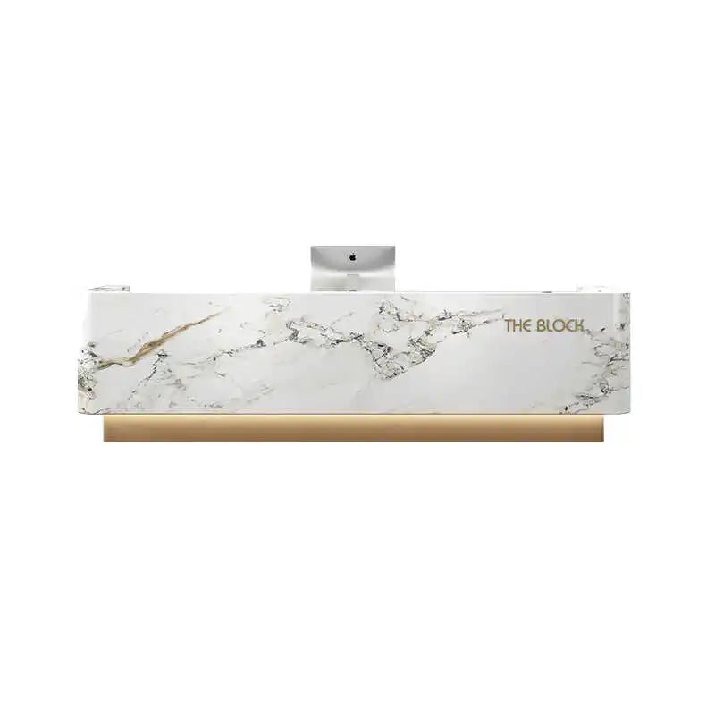 Executive Office Furniture—Reception Desk and Counter Table