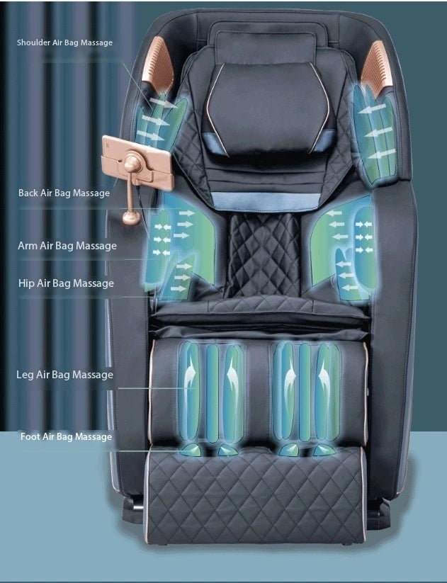 Thai Stretch Vibration Sl roller track Pretty Competitive price Zero Gravity air press Health regimen massage chair