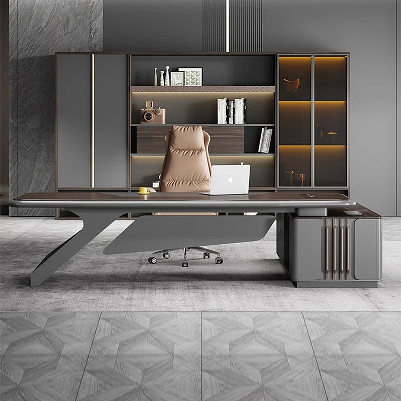Corner Desk Reception Office Furniture Reading Bedside Table Multifunctional Executive Study L Shaped Gaming Tavolino
Height
