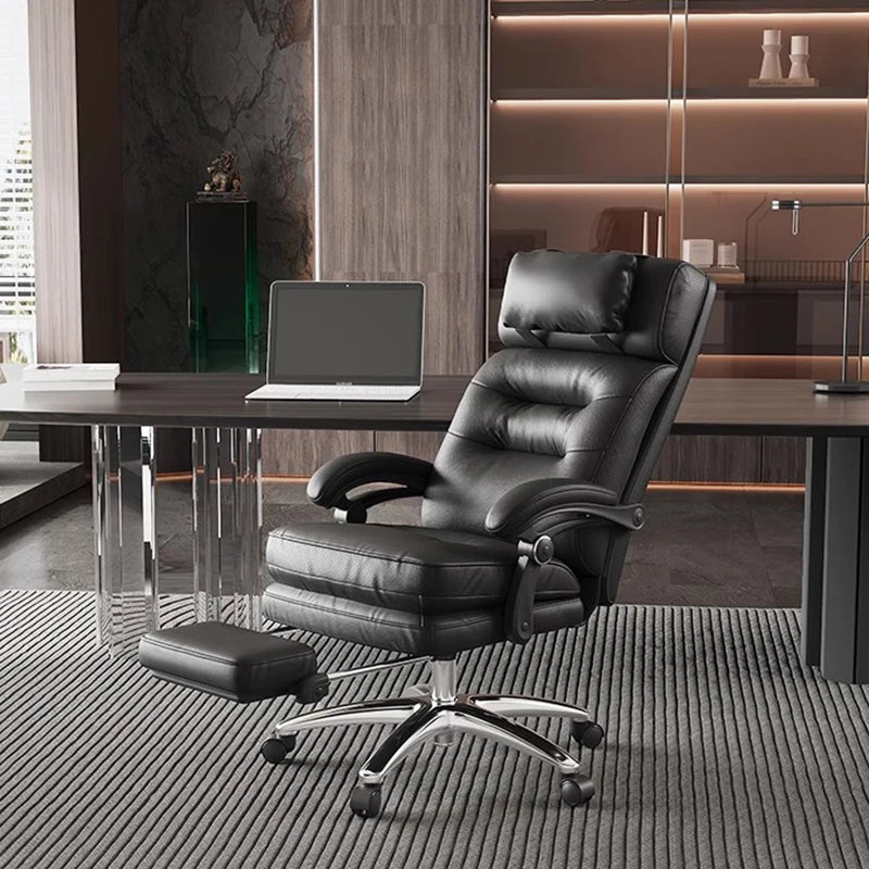 Comfy Footrest Office Chair for Home and Gaming