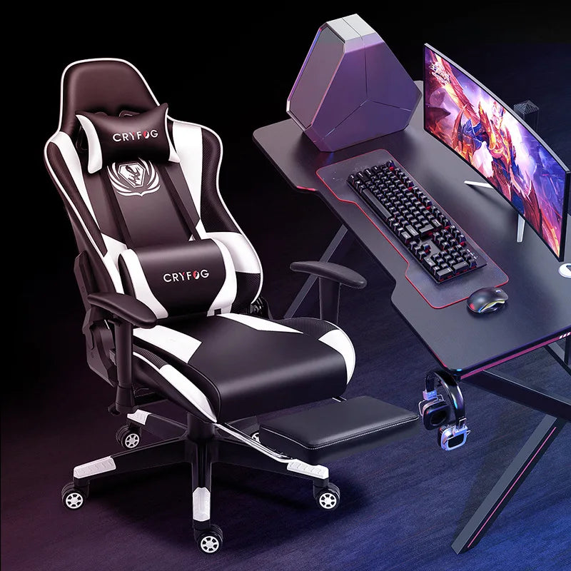 Leather Comfy Gamer backrest chair