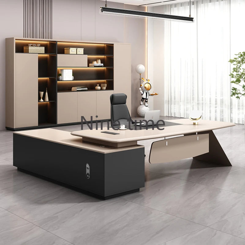 Workshop Table Desk Organizer Room Corner Office Bedroom Study Executive Multifunctional L Shaped Gaming Desks Home Furniture