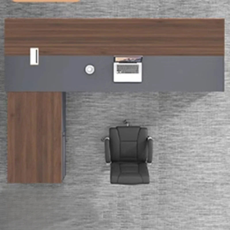 Luxury L-Shaped Corner Office Desk