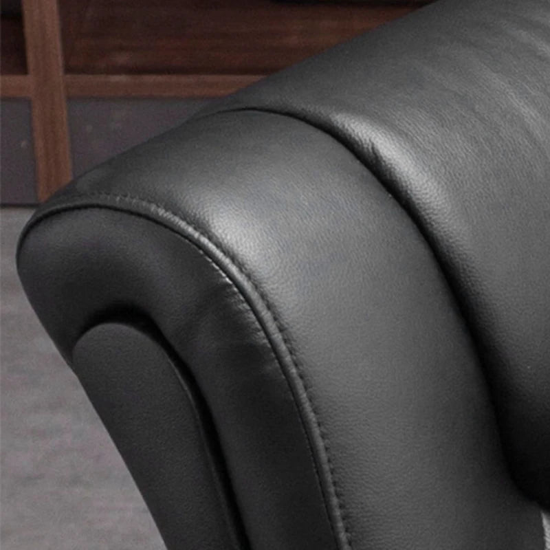 Ergonomic Gaming Office Chair – Leather Study Recliner with Cushion and Massage