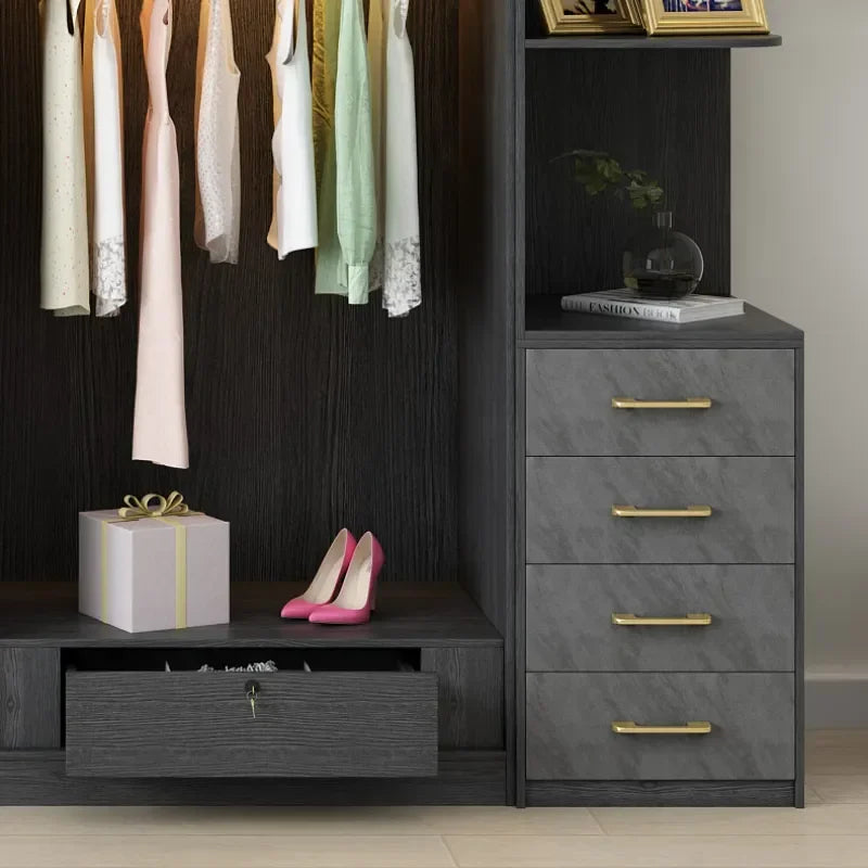 Plastic Wardrobe – Folding, Portable Storage Cabinet for Clothes, Shoes, and Dresser