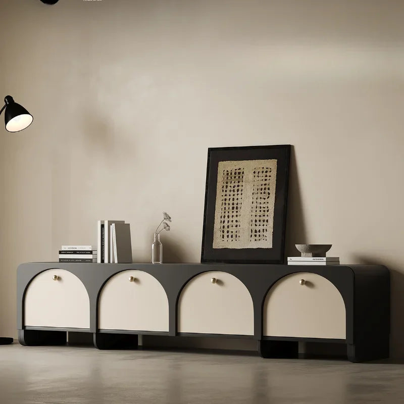 Tv Table Wood Stand Television Cabinet Entertainment Center Mesa De Unit Cradle Mueble Luxury Supports Monitor Home Furniture