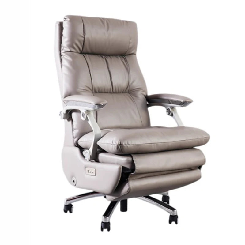 Massage Executive Office Chair Armpad Leather Designer Mobile Chair Ergonomic Modern Luxury Sillas De Oficina Salon Furniture