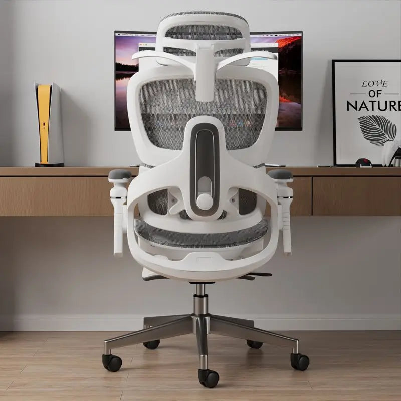 Luxury Gaming Chair with Reclining Backrest