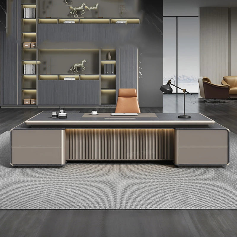 L-Shaped Executive office Desk