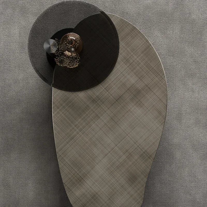 Luxury Nordic Round Coffee Table – Minimalist Design for Living Room