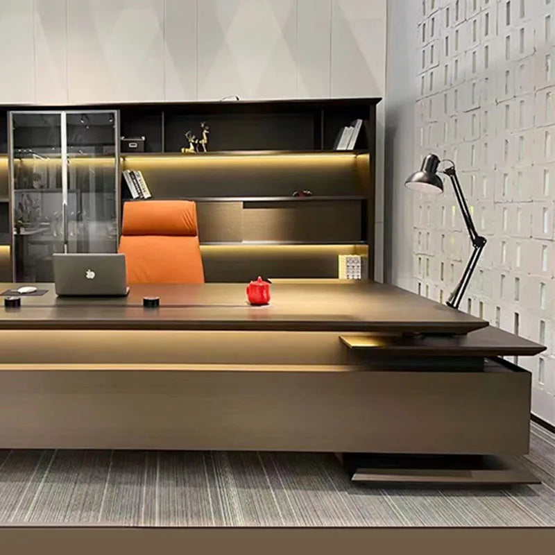 Executive desk with drawers