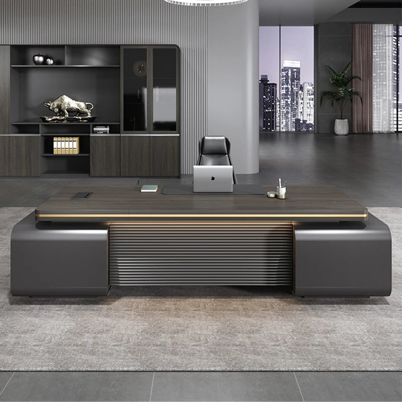 L-Shaped Corner Desk: Minimalist Design for Office or Bedside Use