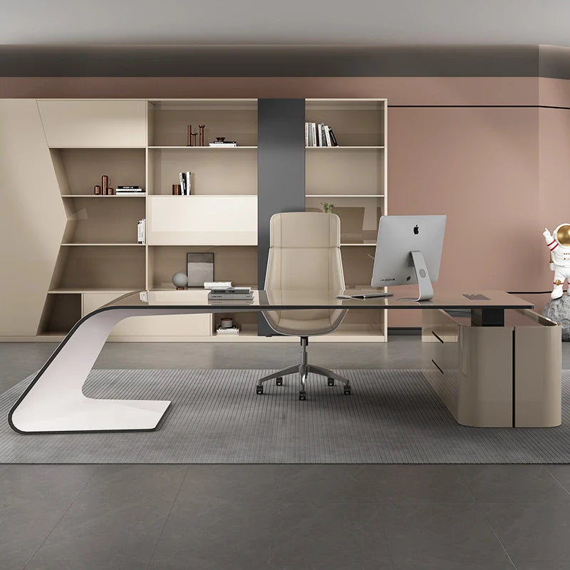 Minimalist Modern Corner Desk