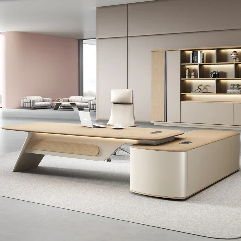 Minimalist Bedroom Desk – Corner Office Workstation, Multifunctional Modern Reading Table, Biurka Komputerowe, Simple Gaming Desk