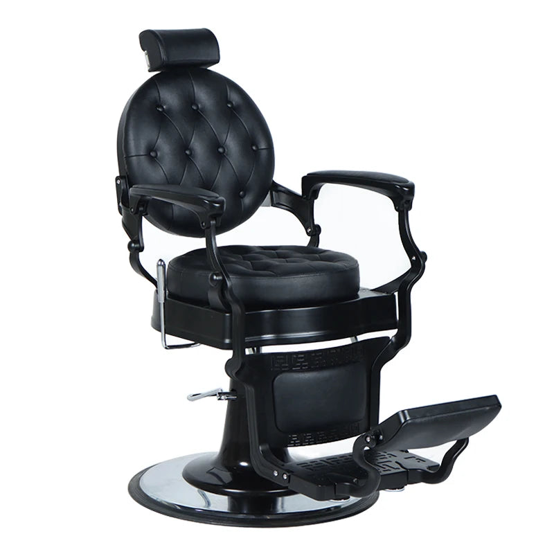 Swivel Hairdressing Chair Black Armchairs Pedicure Cosmetic Chair Barber Tattoo Manicure Sillas Barberia Salon Furniture CY50BC