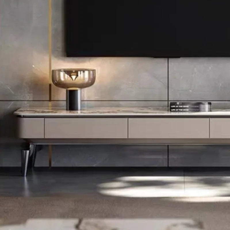 Fireplace Tv Stand Living Room Furniture Cabinet Entertainment Unit Farmhouse Floating Luxury Muebles Tv Media Console China