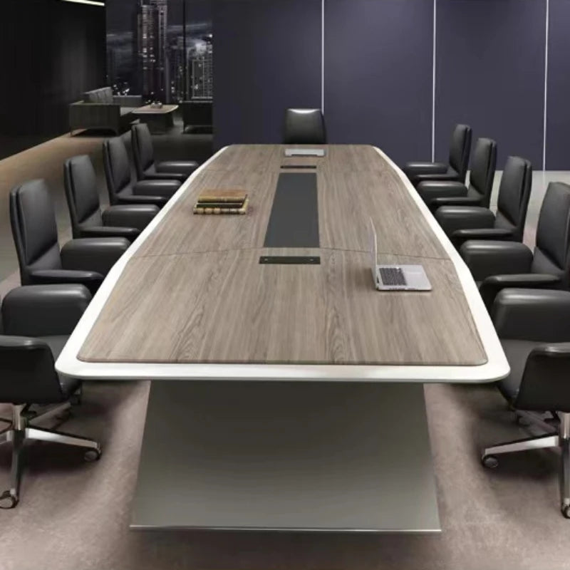 Luxury Coffee Conference Table Computer Modern Work Laptop Office Desk Meeting Executive Tavolo Riunioni Office Furniture CM50HY