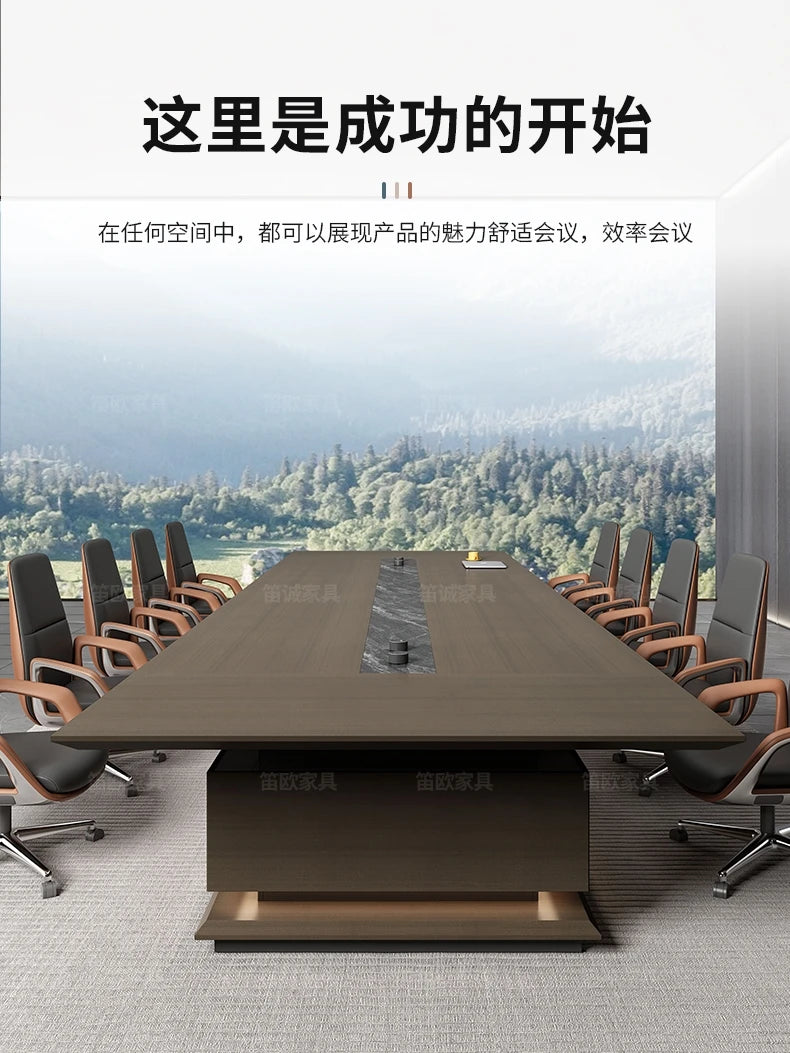 Modern Large conference table table and chair