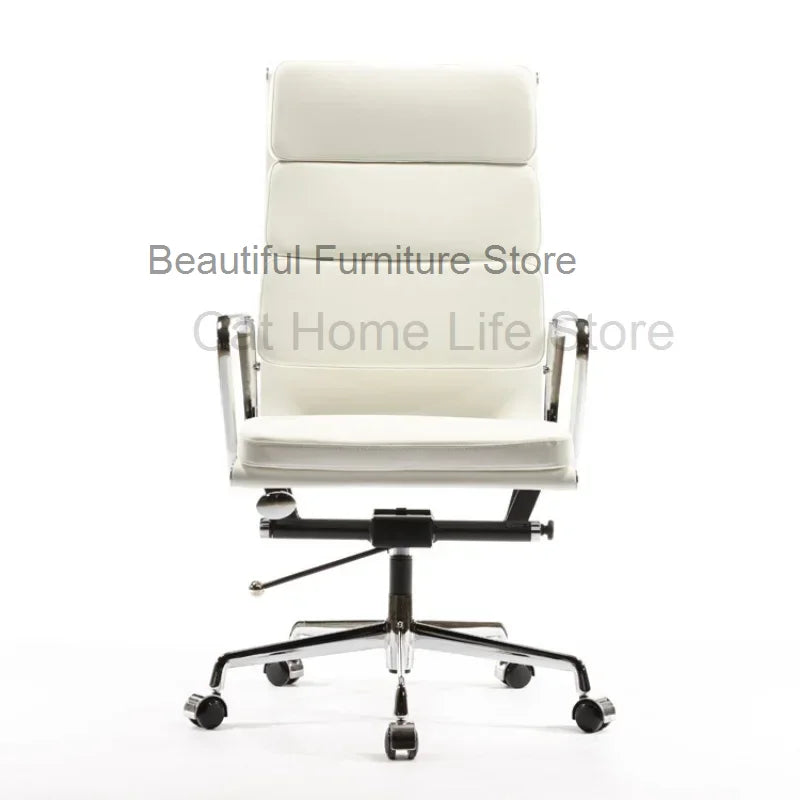 Mobile Leather Executive Office Chair