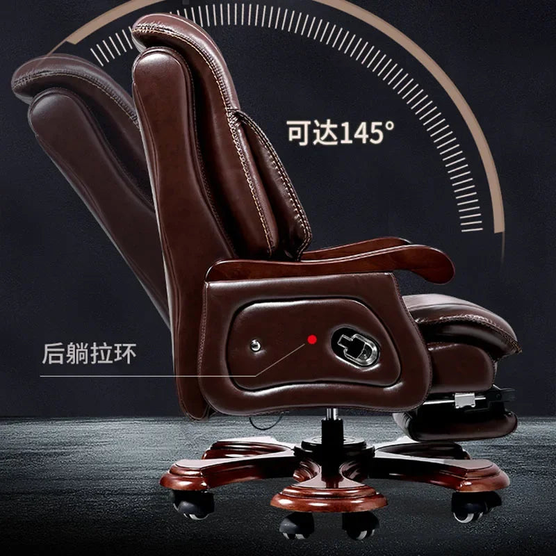 Work Lounge Office Chairs Chaise Leather Designery Executive Computer Chair Desk Luxury Furniture