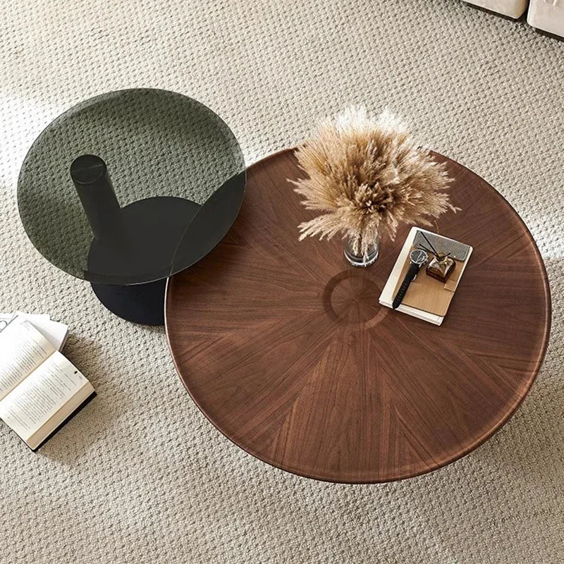 Minimalist Organizer Coffee Table Storage Transform Aesthetic Standing Italian Side Table Japanese Mesas Bajas Patio Furniture