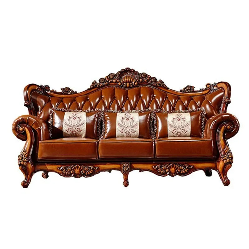 Designer Modern Living Room Sofas—Luxury Leather Recliners and Lazy Sofas