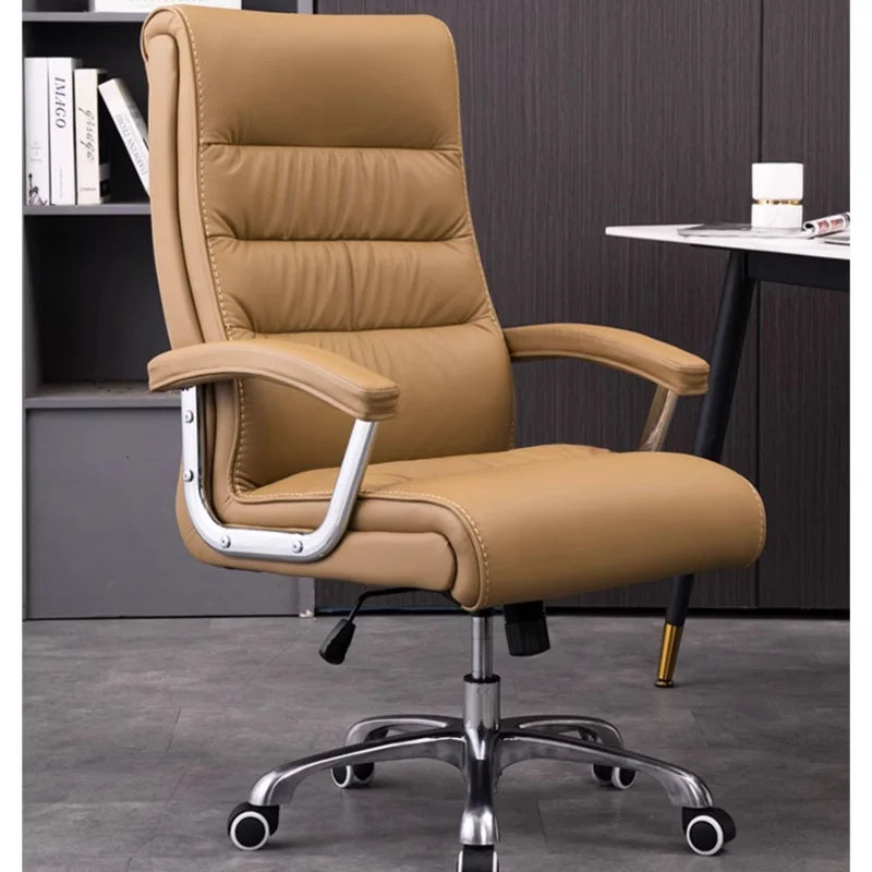 Pc Room Chair Relax Stool With Wheels Height Adjustable Office Footrest Desk Computer Living Chairs Rotating Armchairs Gamming