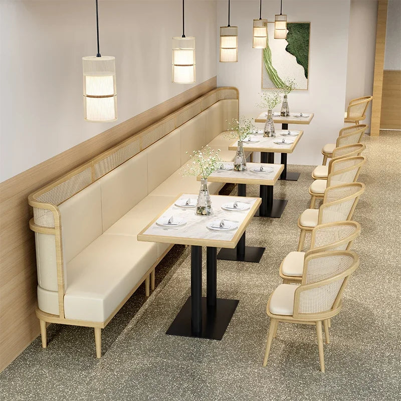 High-Quality Cafe Seating – Wholesale Wood Dining and Leather Sofa Booths