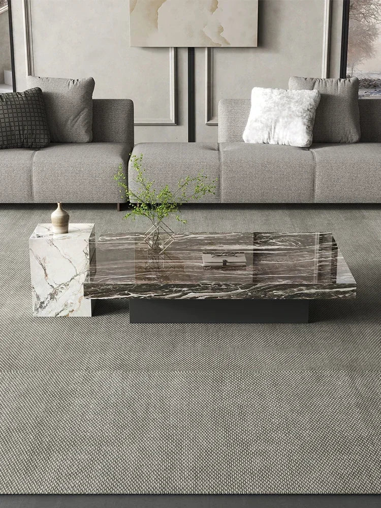 Minimalist Italian Marble Square Coffee Table