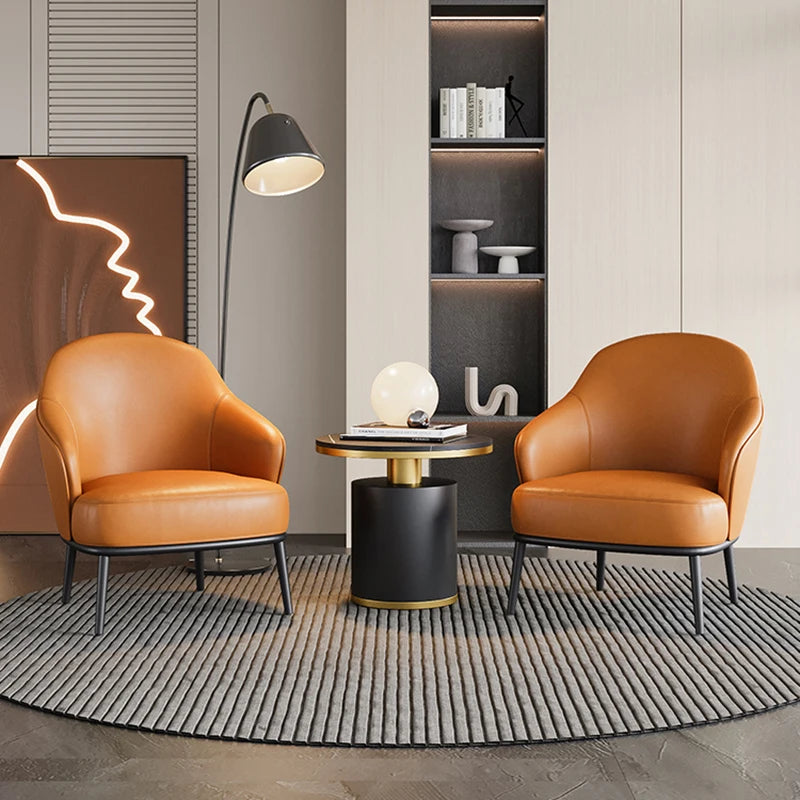 Modern Ergonomic Living Room Chair White Luxury Unique Designer Living Room Chair Relax Lounge Silla Plegable Home Decoration