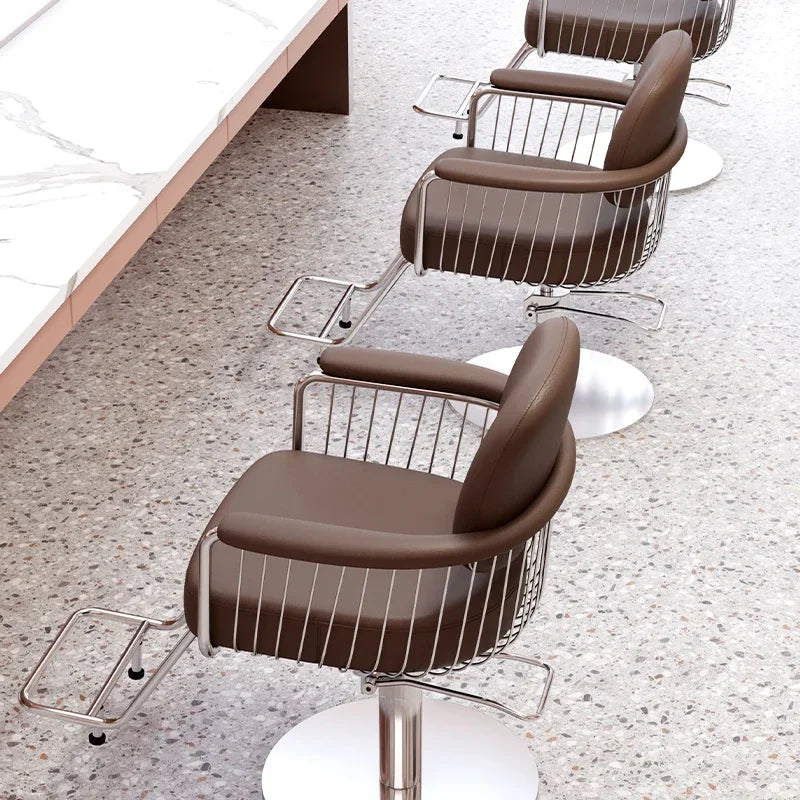 Barbershop Beauty Furniture – Reclining Barber Chair, Salon Makeup Stool, Pedicure Chair, Shampoo Silla De Barbero, Tattoo Furniture