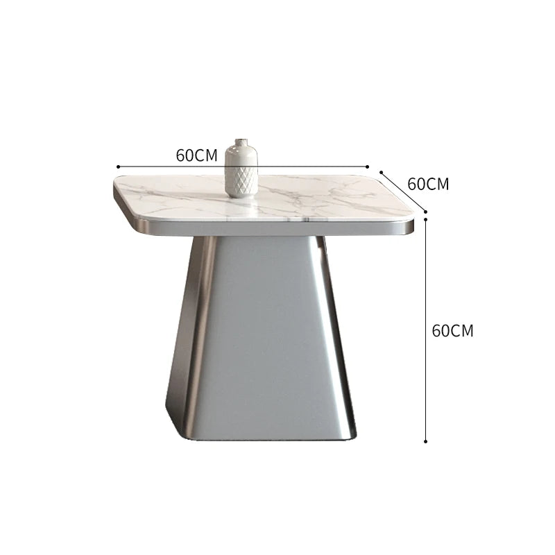 "Modern Marble Dining & Conference Table with Chairs