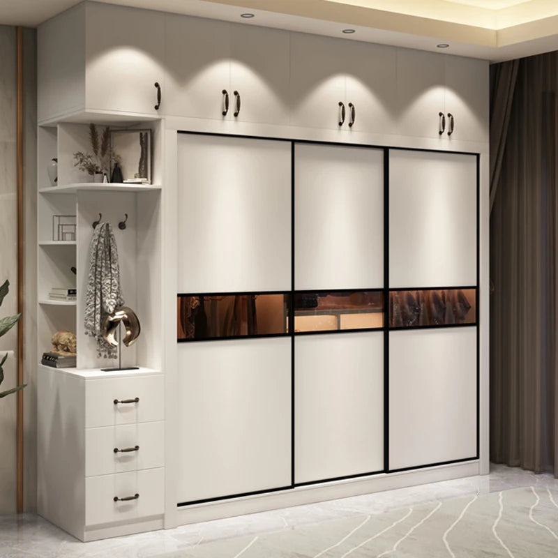 Japanese Wardrobe Clothing Rack Girl Underwear Design Cafe Bar Multifunctional Drawer Closet Salon Guardaropa Wooden Furniture