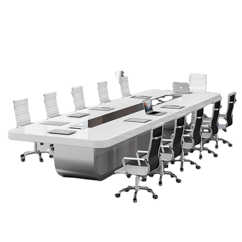 Modern Luxury Office Conference Table & Chairs