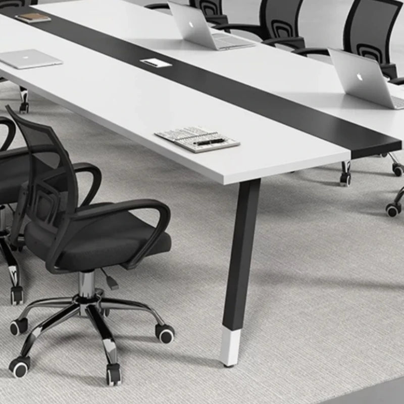 Square Study Conference Tables Standing Large Simple Coffee Office Desk Modern Laptop Tavolo Riunioni Office Furniture CM50HY