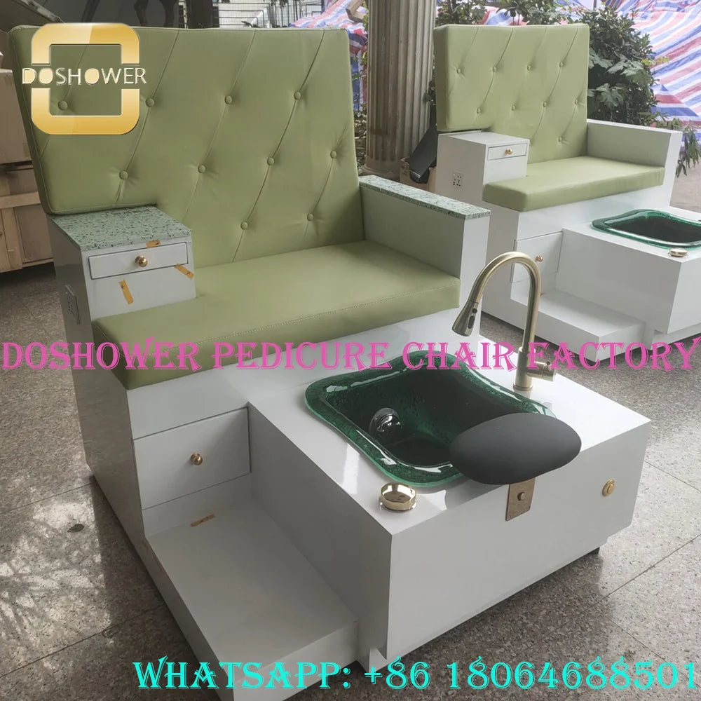 Wholesale Manicure Single Luxury Spa Pedicure Bench Supplier Of Magnetic Jet For Double Spa Pedicure Bench Nail Salon Furniture
