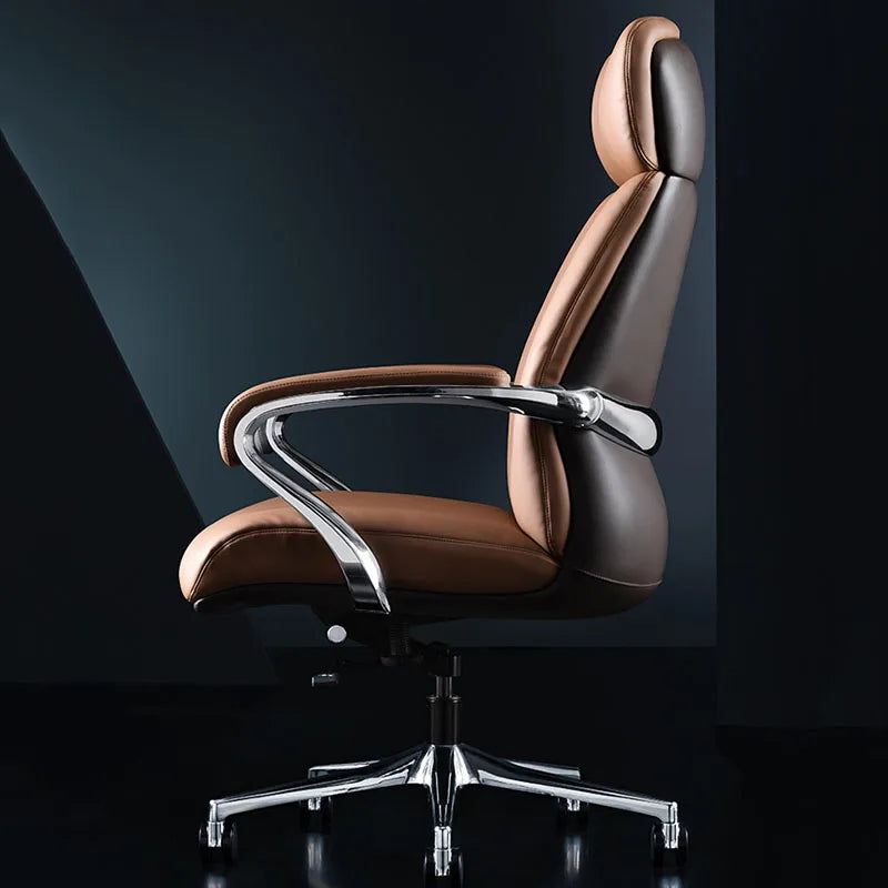 Upgrade Executive Support Office Chair Relax Leather Luxury High Back Chair Swivel Playseat Cadeiras De Escritorio Furniture