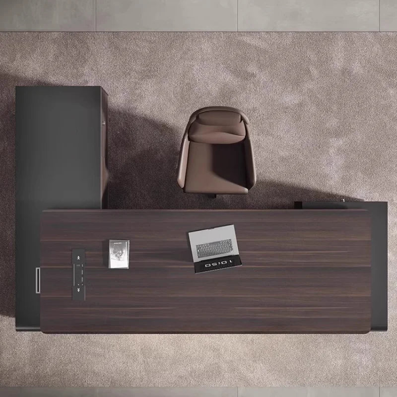 Motion Office L-Shaped Desk