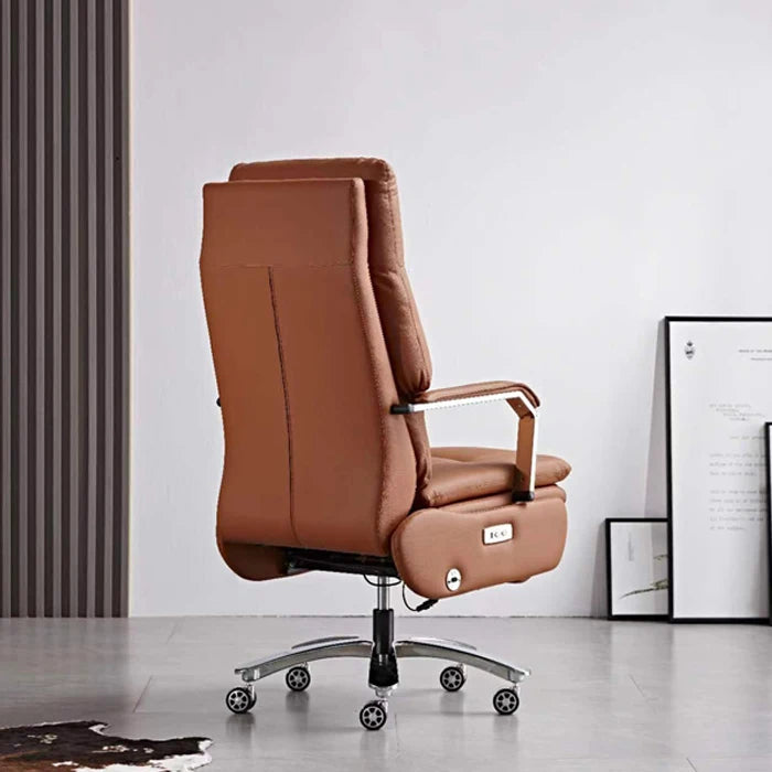 Electric Comfortable Boss Chair—Light Luxury Office Computer Seat