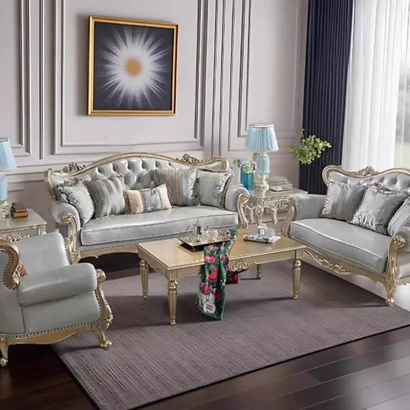 Designer Nordic Living Room Sofas – Lazy Luxury Corner Leather Sofas