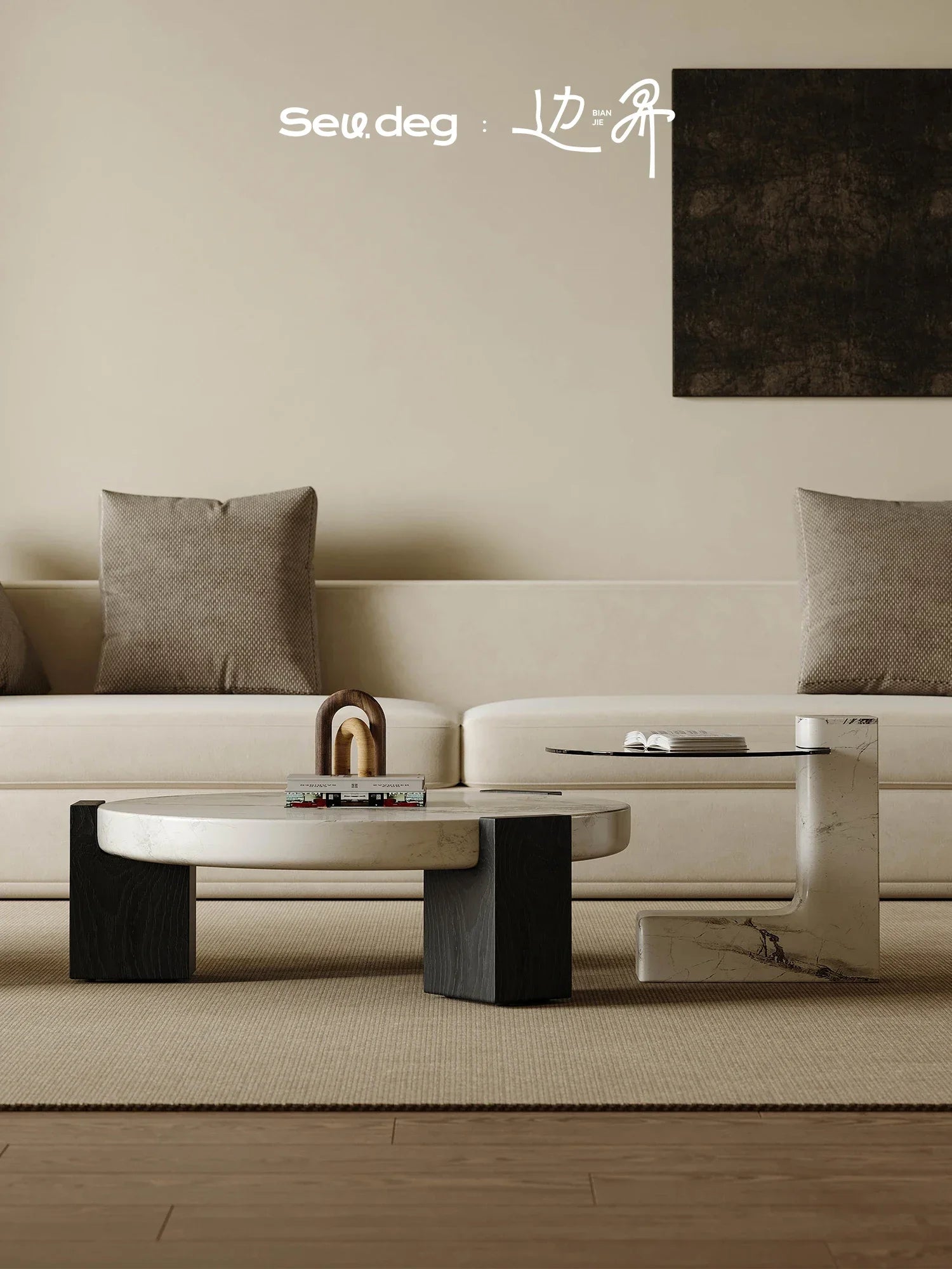 Light Luxury Marble Coffee Table