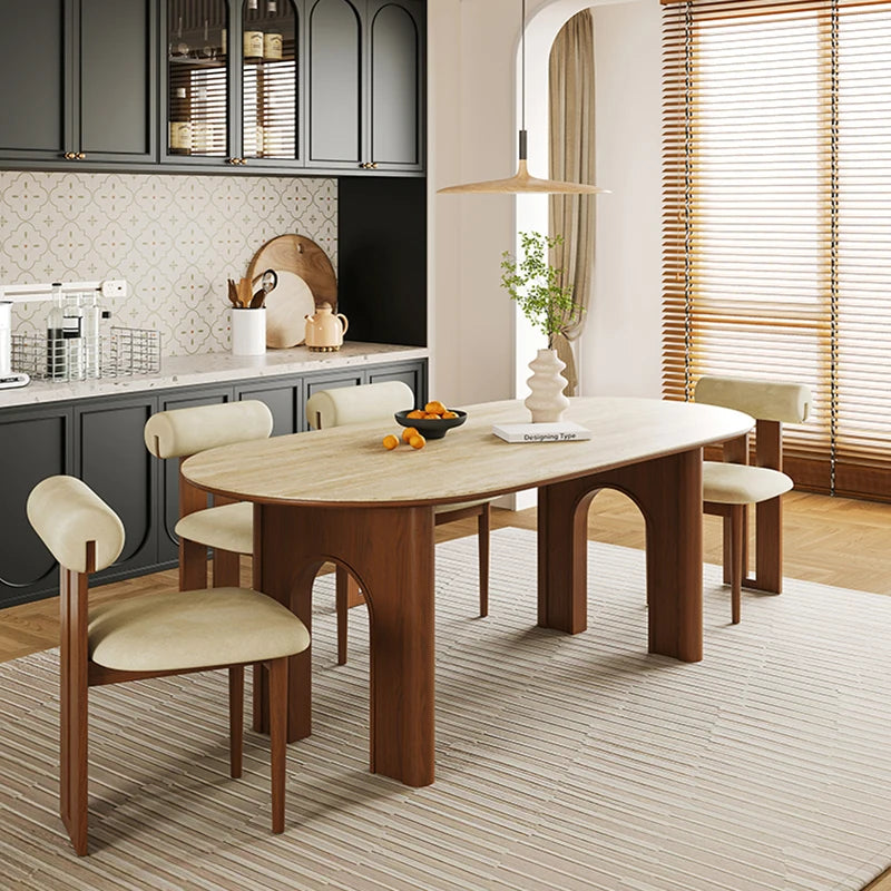 Organizer Furniture Luxury Dinning Table Set Dressing Full Dining Room Chair Entrance Sets Garden Wooden Mesas Comedor Tables