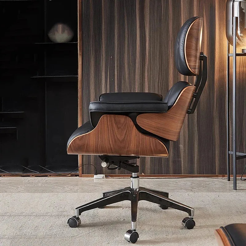 Designer Ergonomic Desk Chair – Modern Nordic Lounge Executive Chair