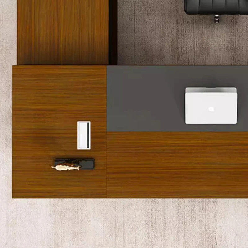 L-Shaped Executive Desk